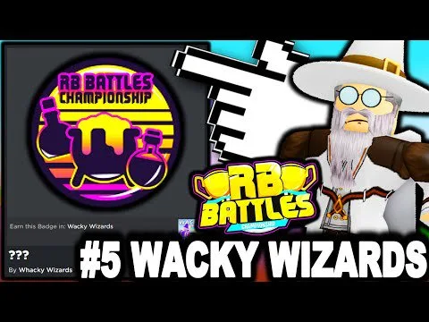 HOW TO GET THE ??? CHALLENGE BADGE FROM WACKY WIZARDS (RB BATTLES SEASON 3)